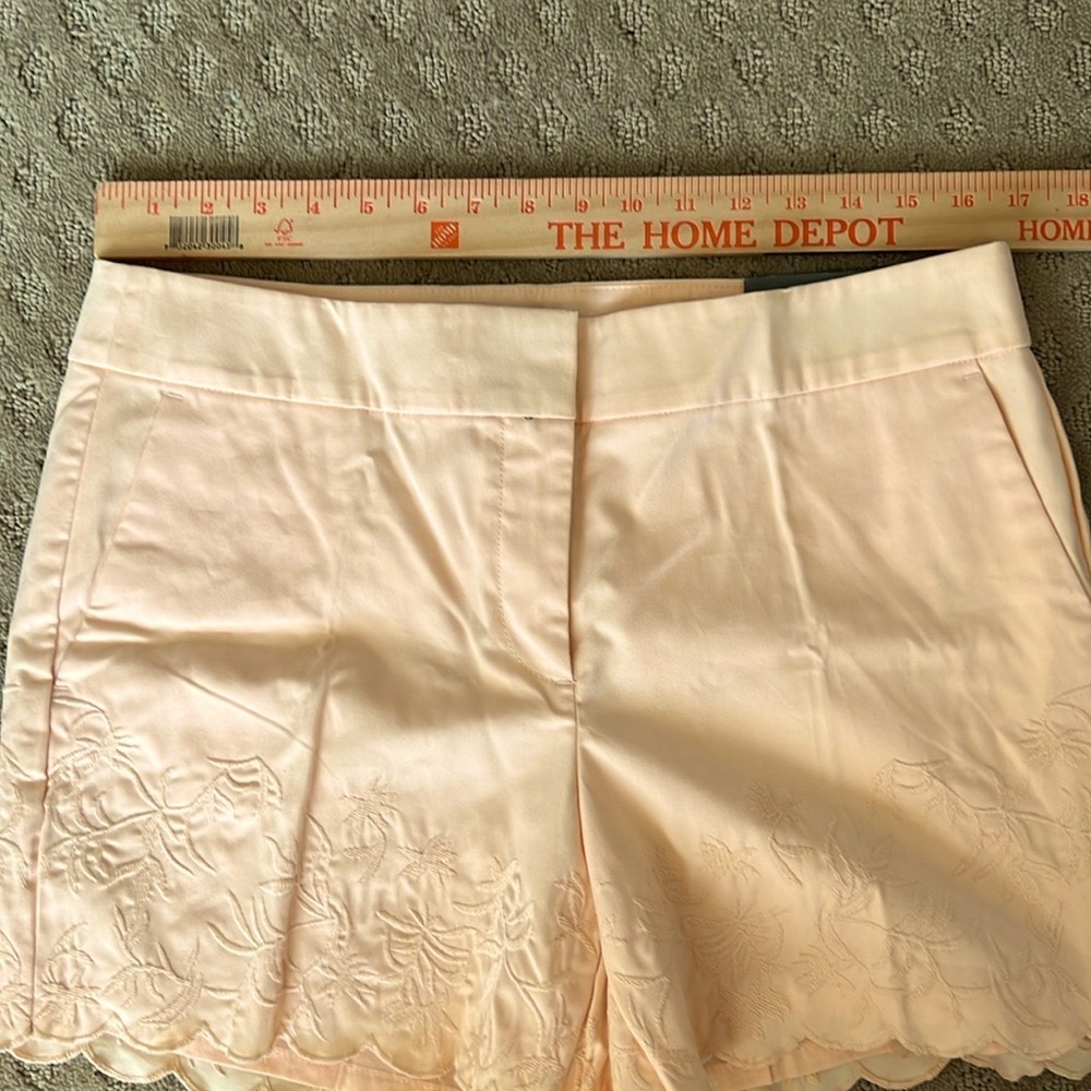 Ann Taylor Factory Embroidered Scallop Shorts - Picture 8 of 9